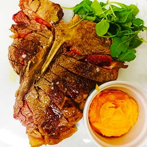 BISTECCA DI MANZO "ALLA FIORENTINA"