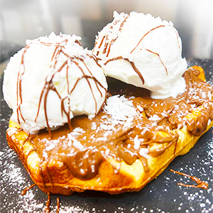 WAFFLE NUTELLA E COCCO