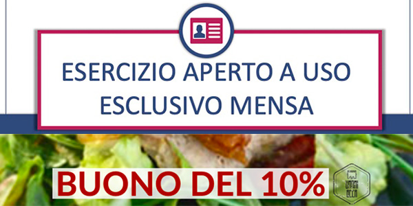 Apertura servizio mensa